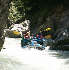 rafting sul fiume lao
